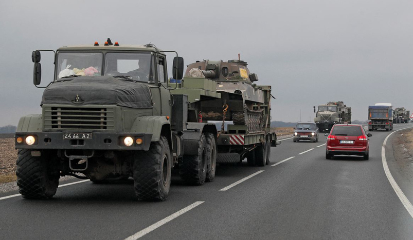 Trucks of the Ukrainian Armed Forces